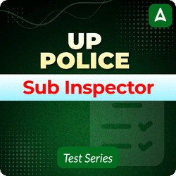 UP Police Sub Inspector (confidential) Mock Test 2024